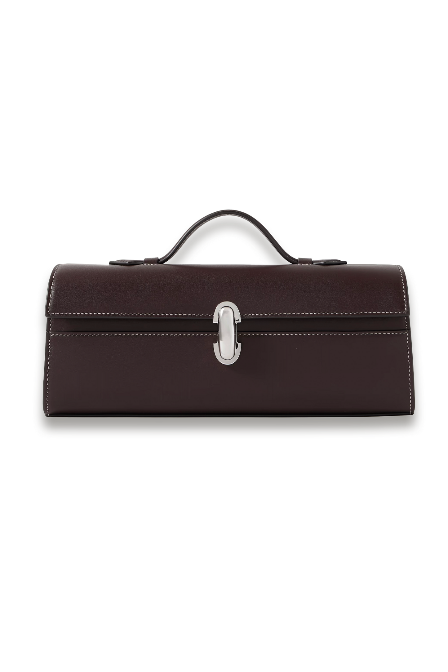 Slim Symmetry Leather Tote