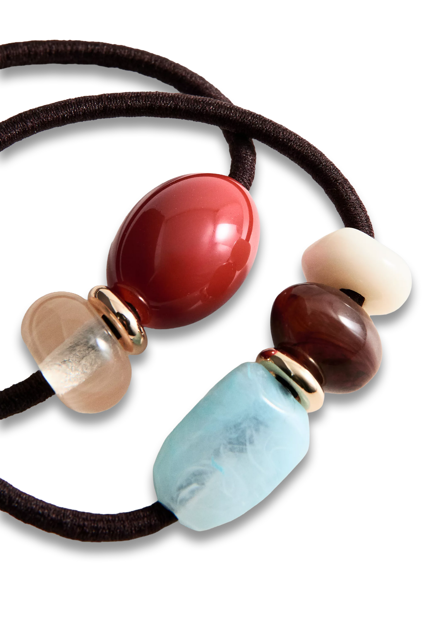 Pack of 2 Beaded Hair Bobbles