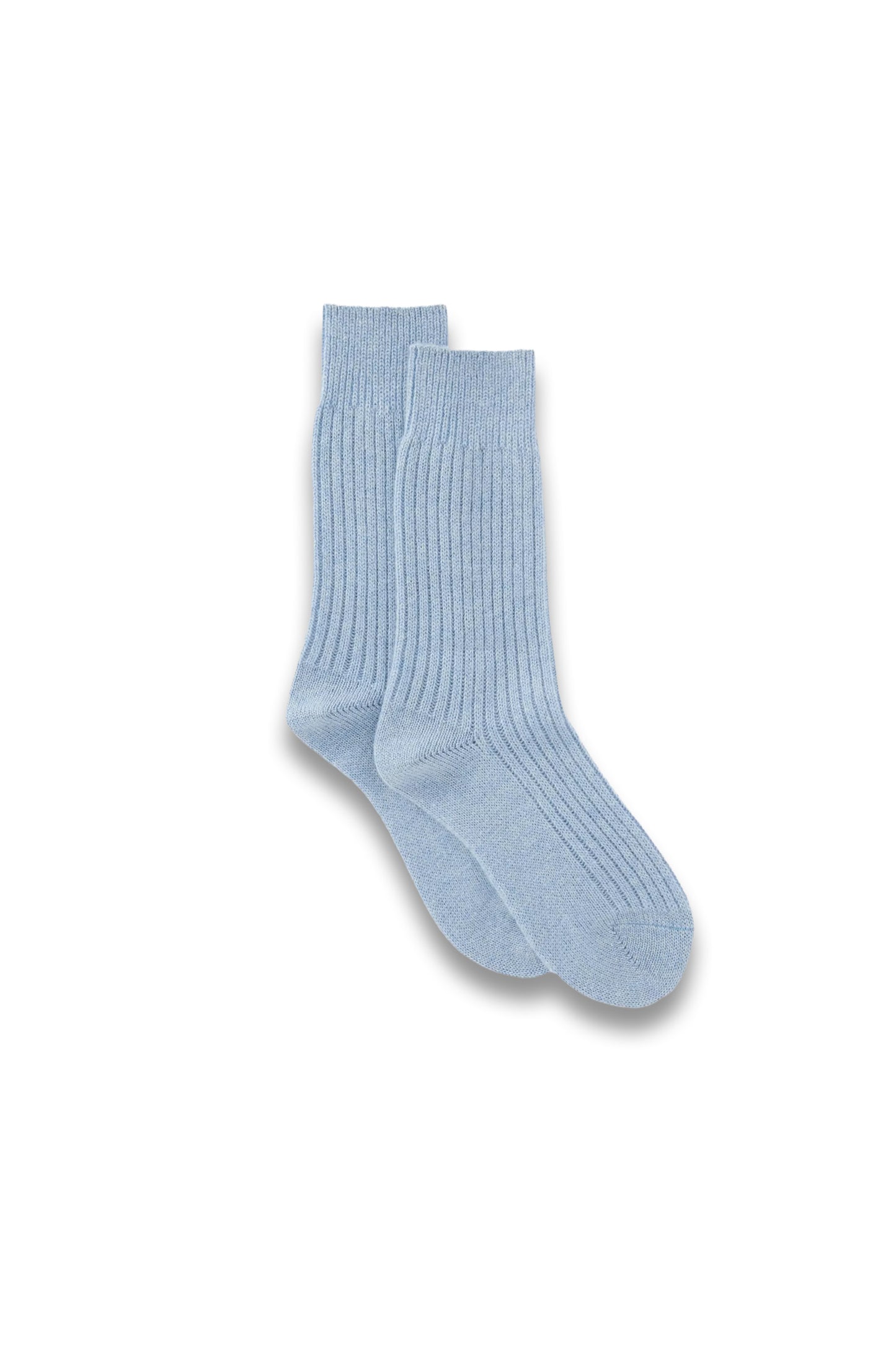 Cashmere Rich Rib-knit Bed Socks
