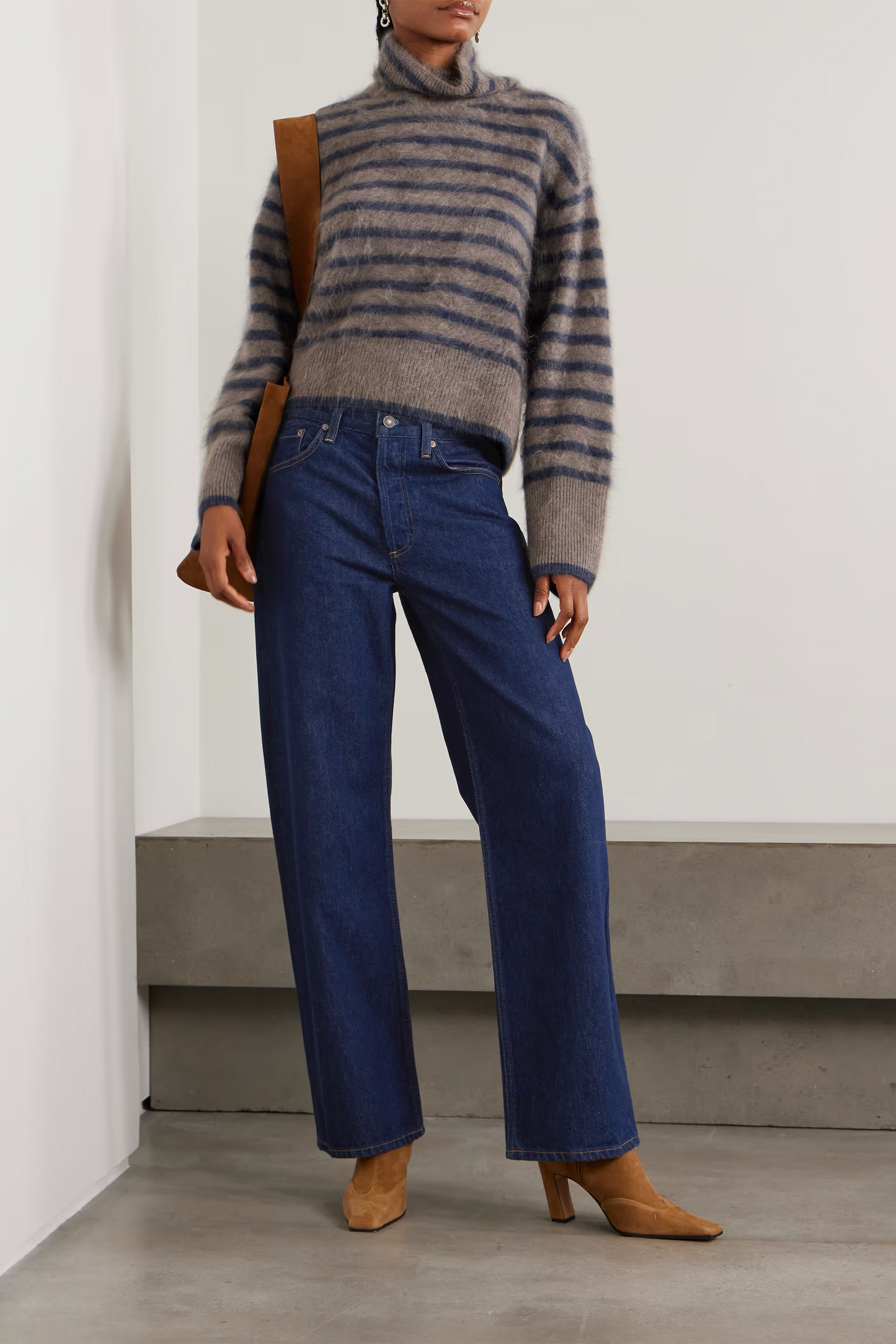 Arc Long High-rise Wide-leg Jeans