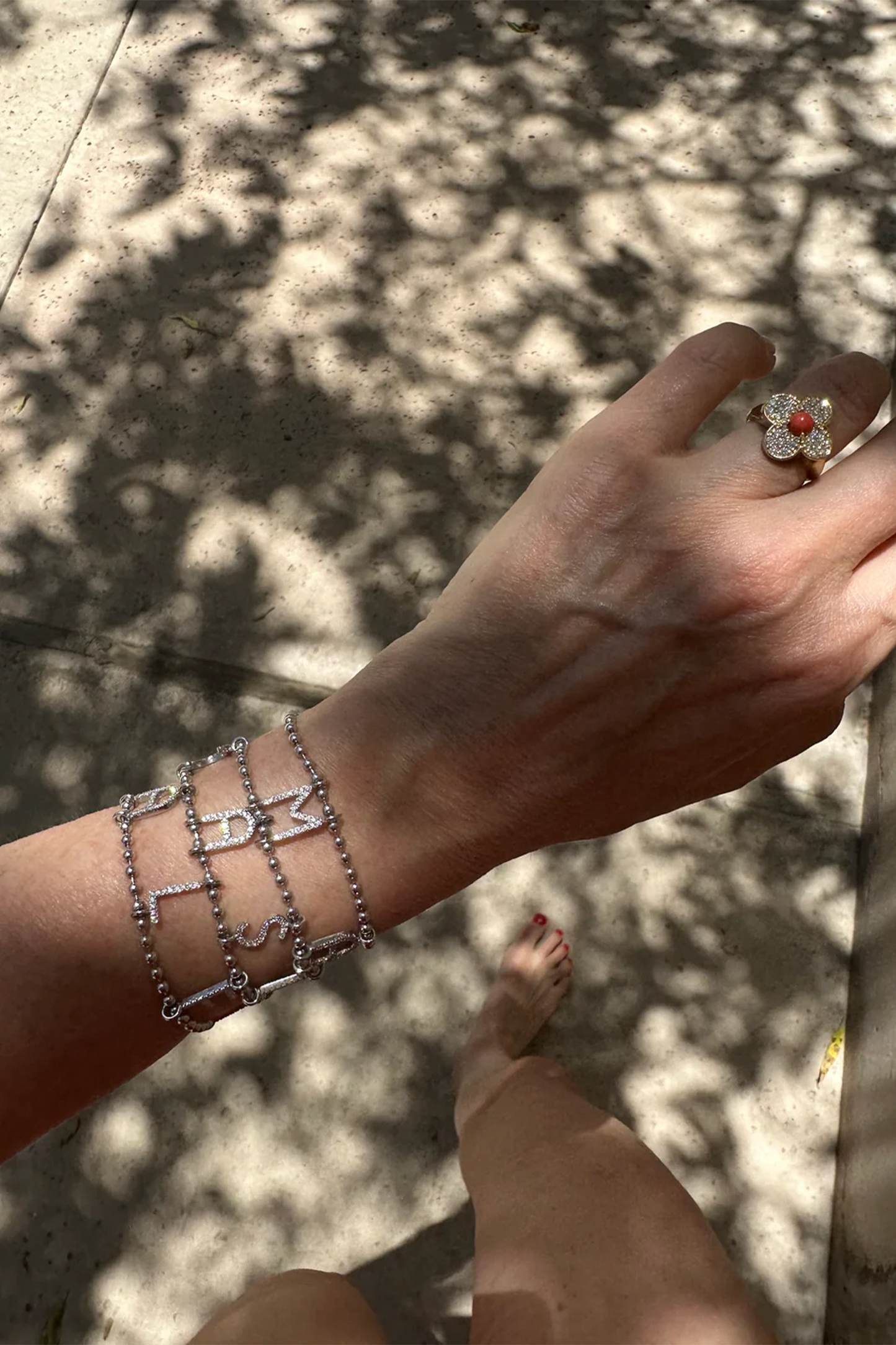 Diamond Children’s Name Bracelet