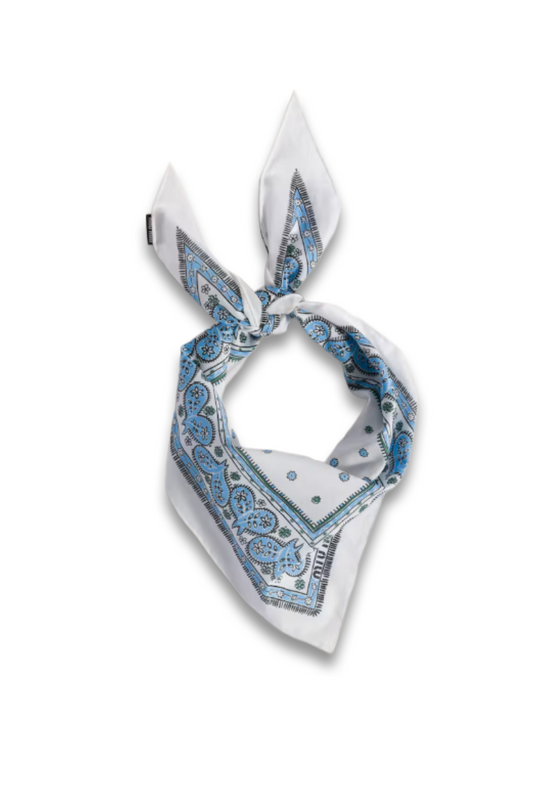 Printed twill scarf
