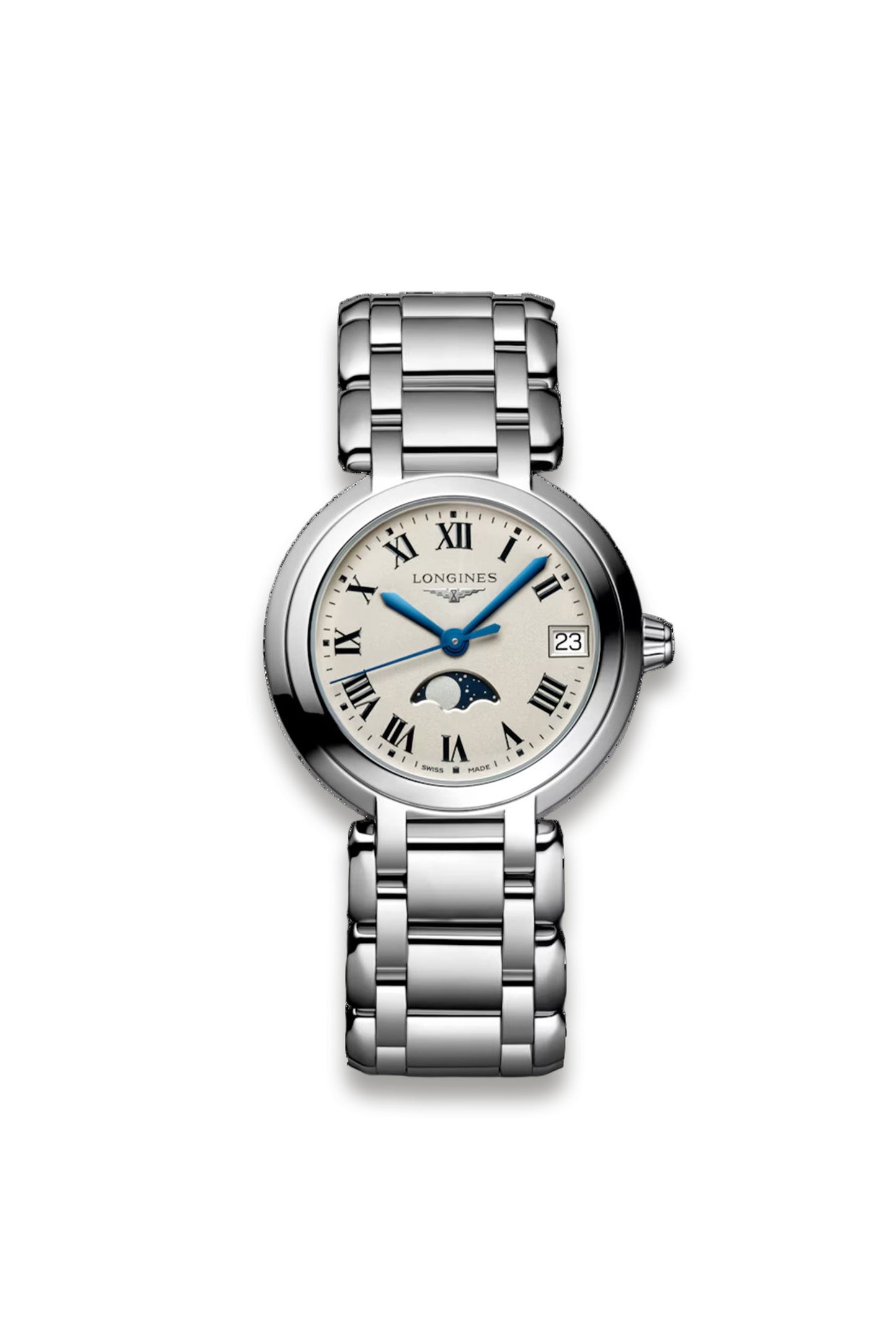 Primaluna Moonphase Stainless-steel Quartz Watch