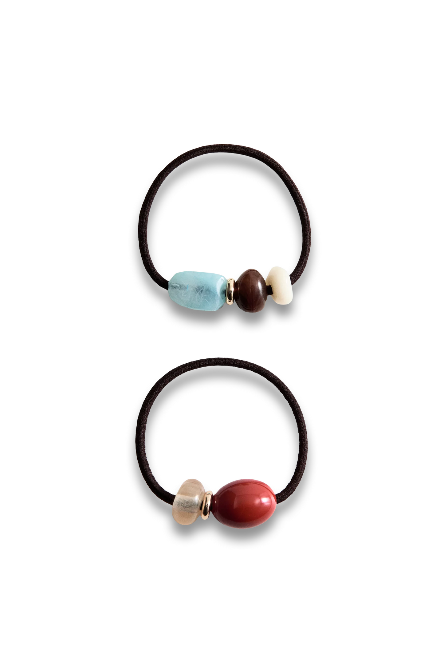Pack of 2 Beaded Hair Bobbles