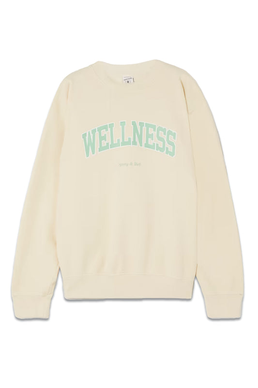 Wellness Ivy Printed Cotton-Jersey Sweatshirt