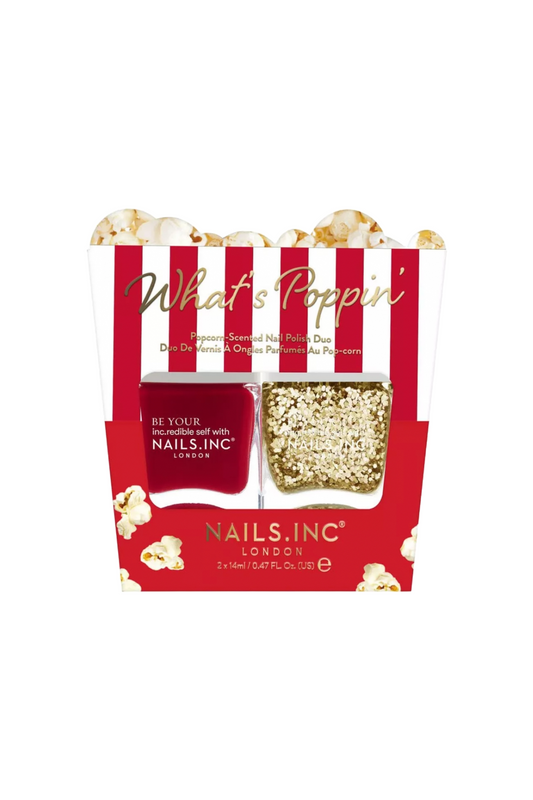 What's Poppin' Popcorn Scented Nail Polish Duo