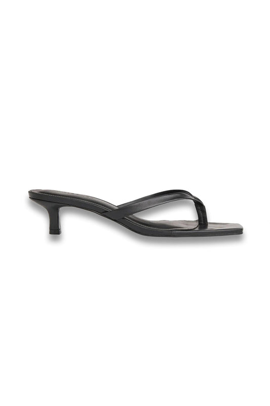 Whistles, kitten heel mules