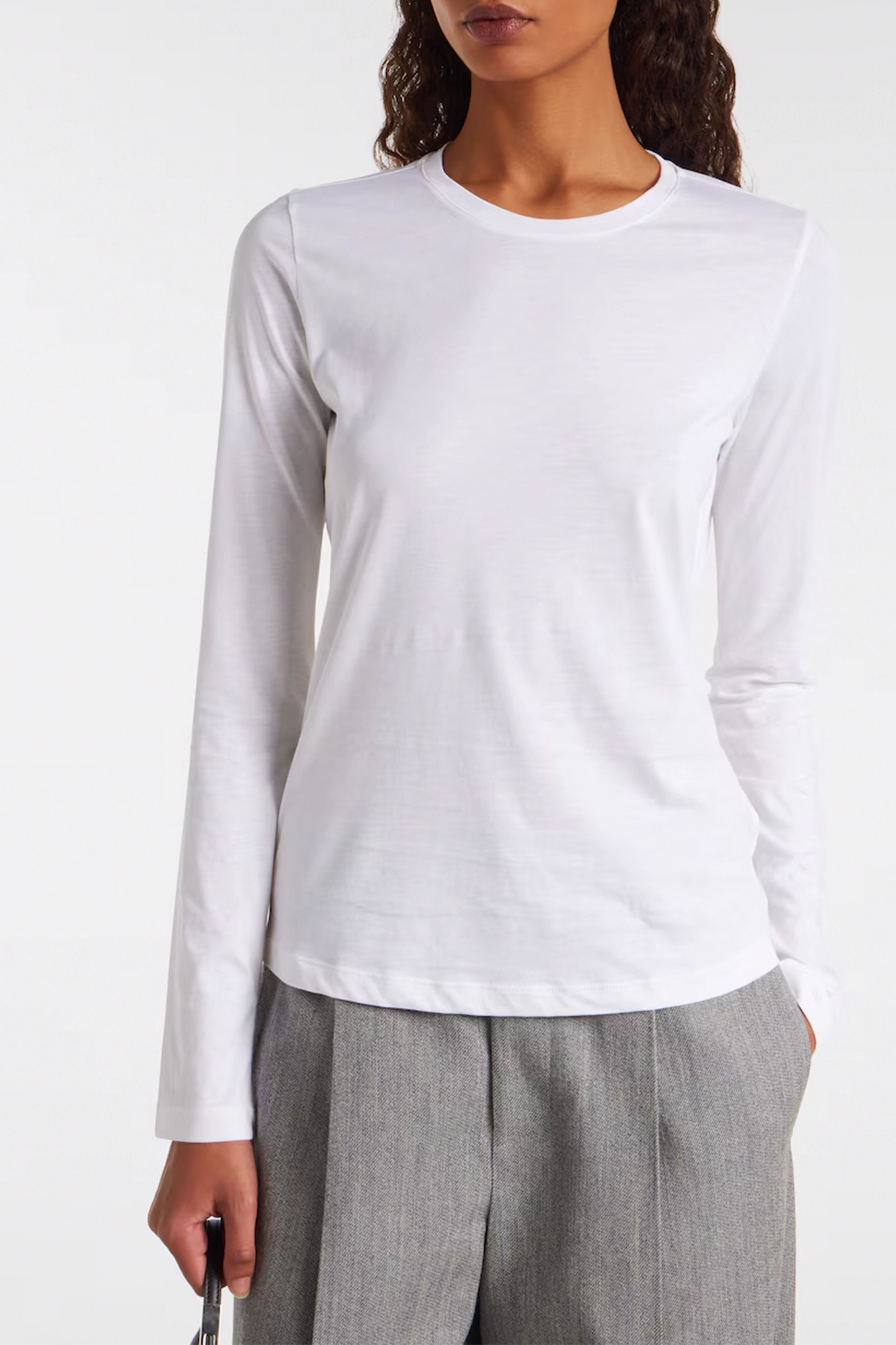 Cotton and Silk Jersey T-Shirt