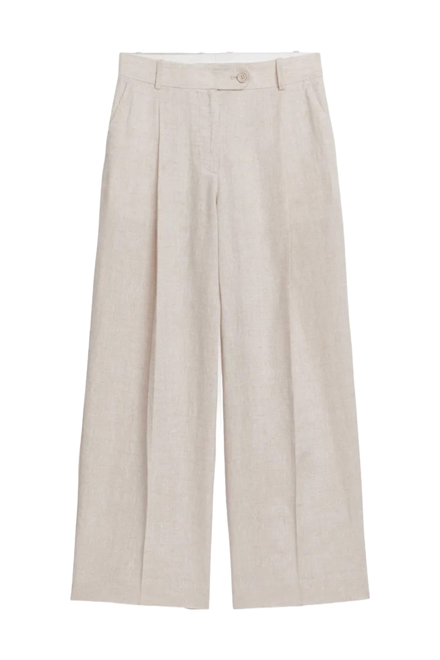 Wide Linen Trousers