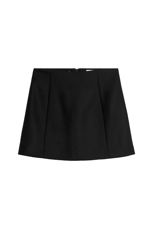 Wool Mini Skirt