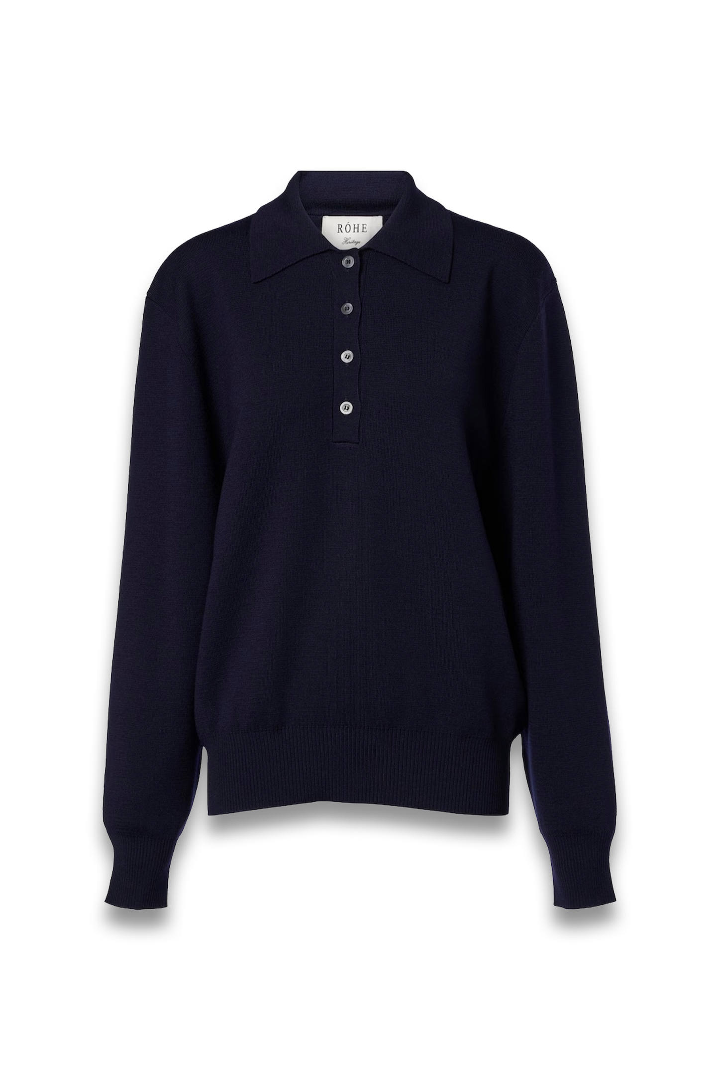 Wool Polo Sweater