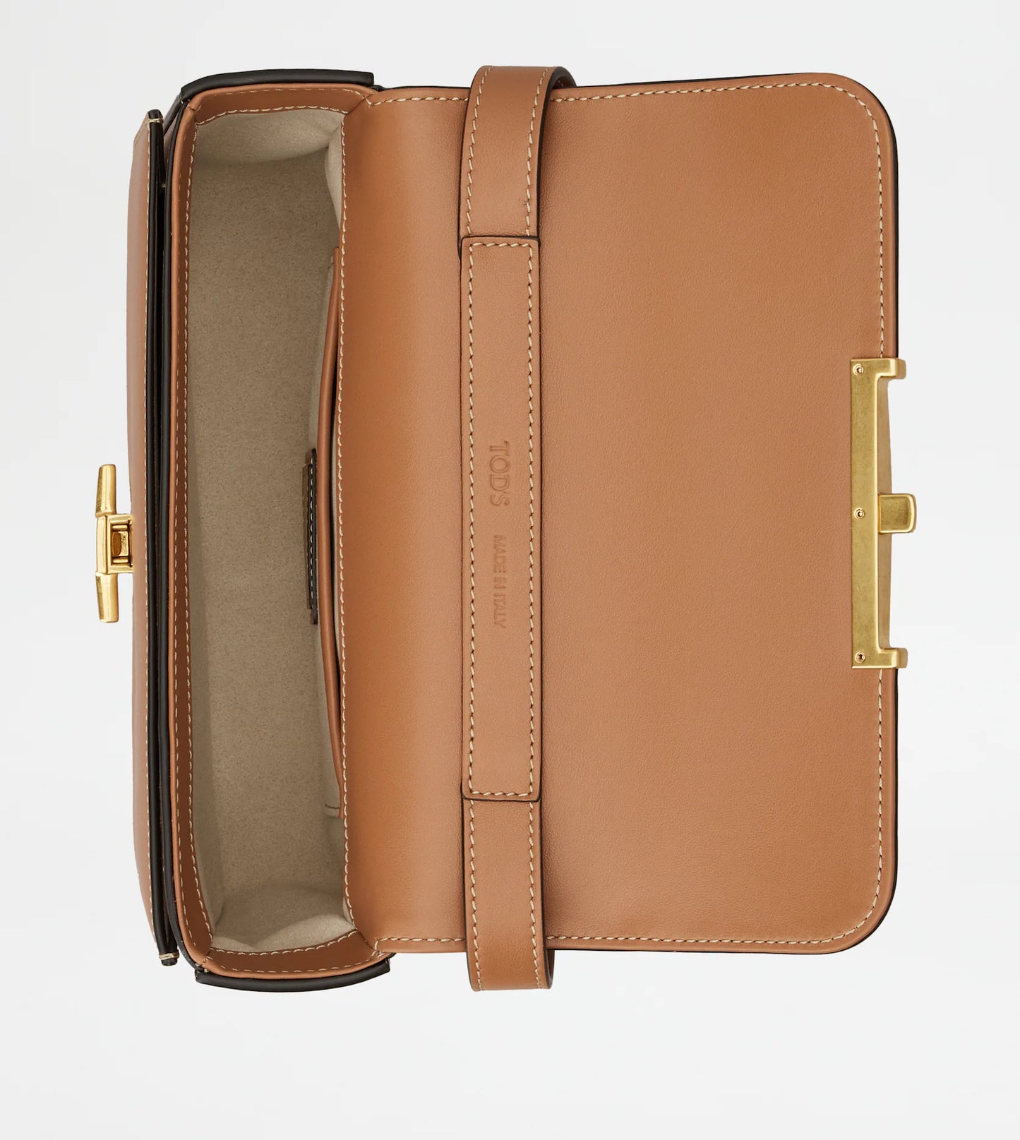 T Timeless Crossbody Bag in Leather Micro