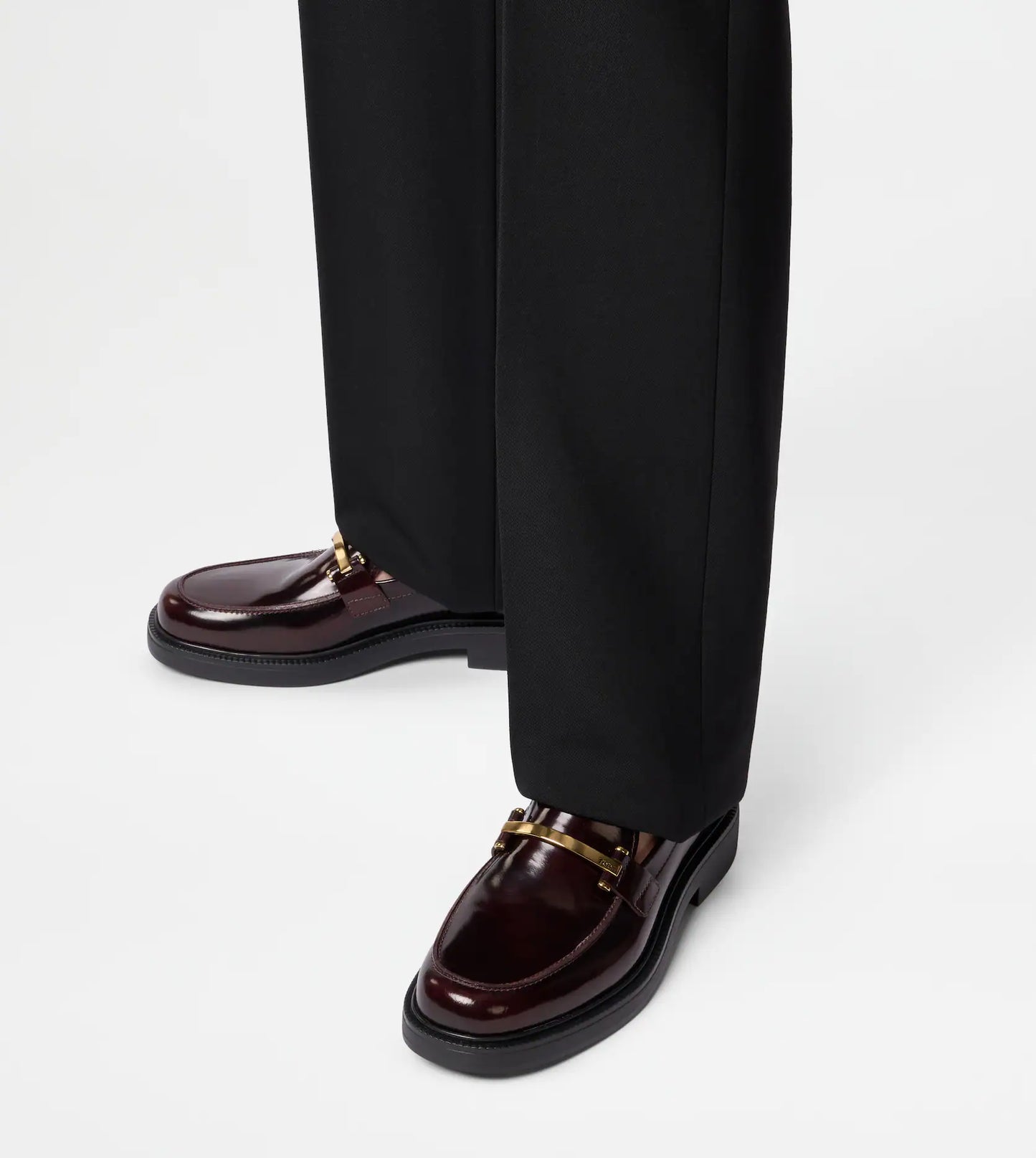 Brown Loafers in Leather