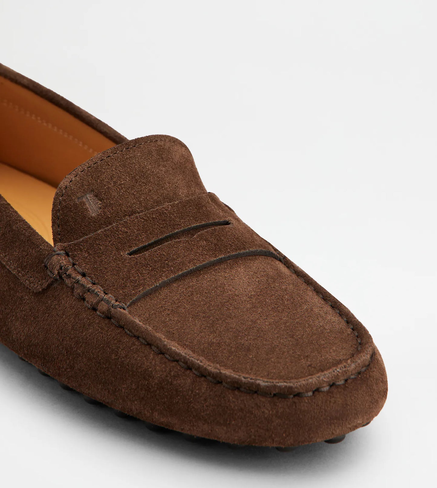 Gommino Loafers in Brown Suede
