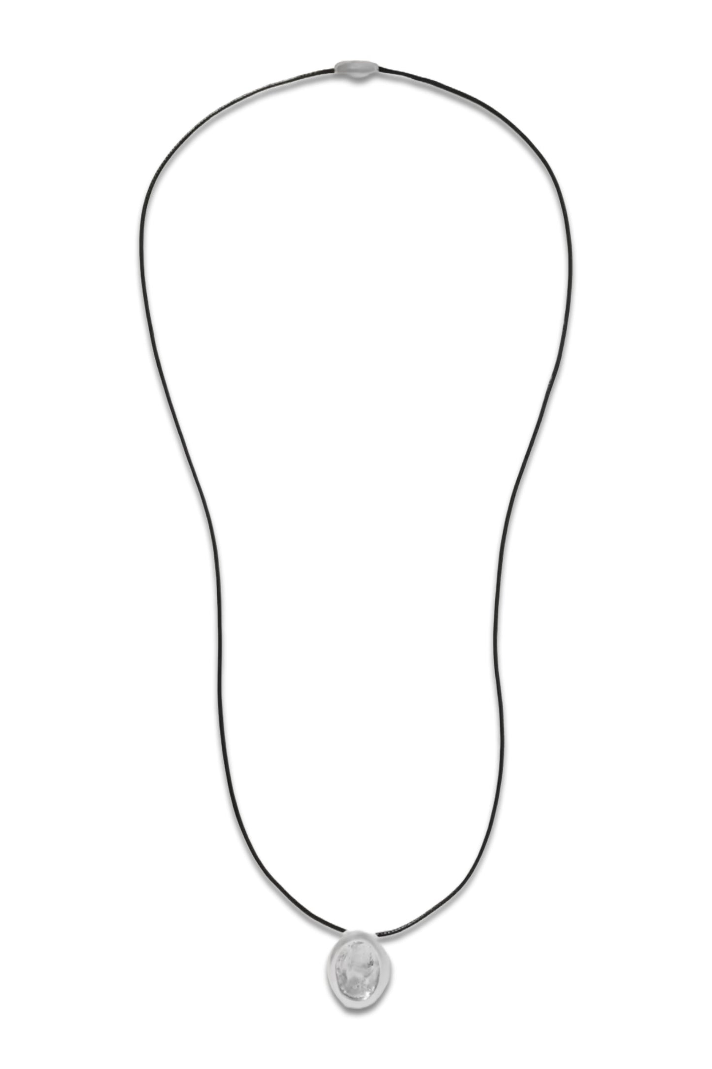 Aesop Silver And Cord Necklace