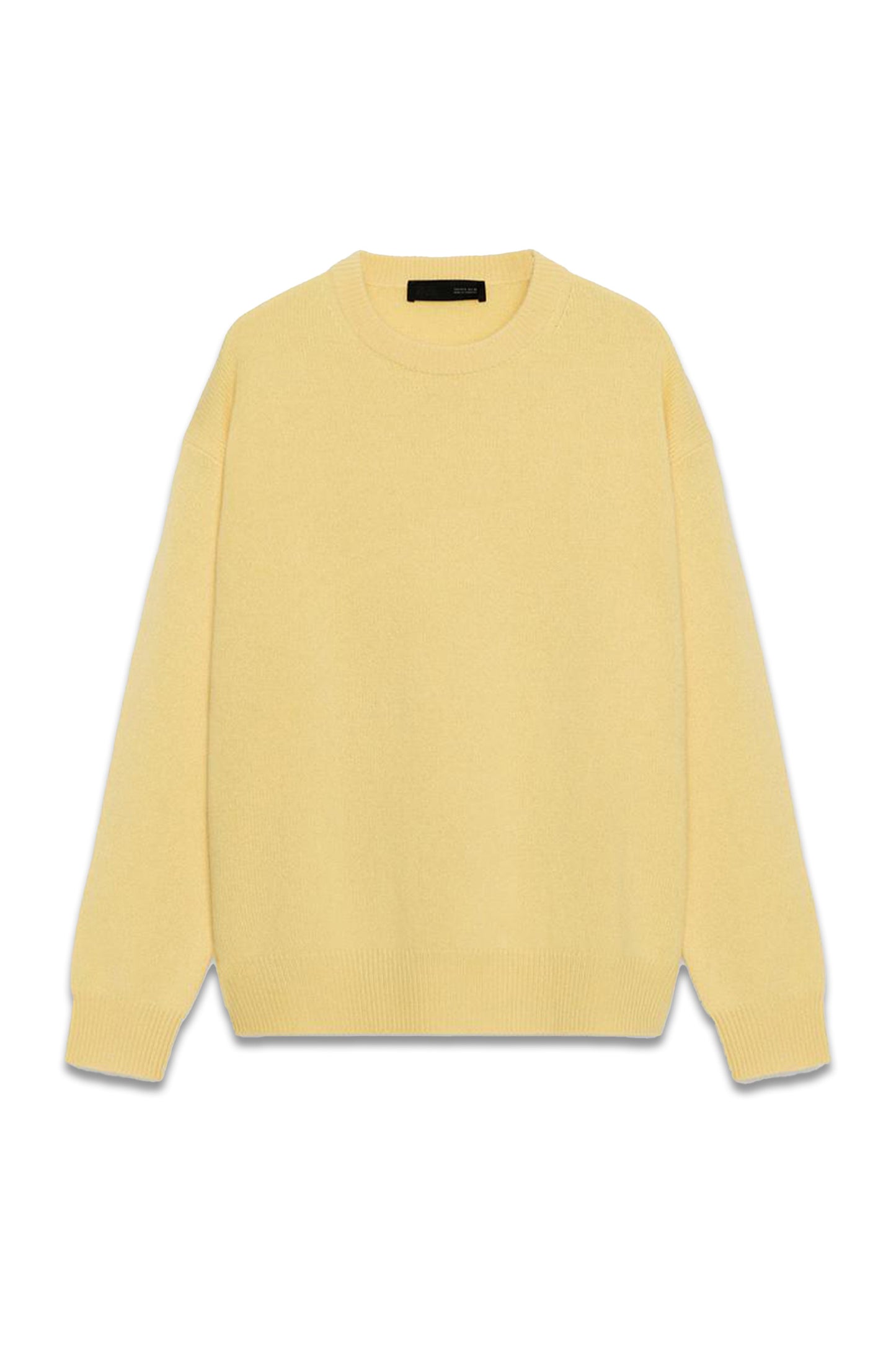 Yellow cashmere jumper