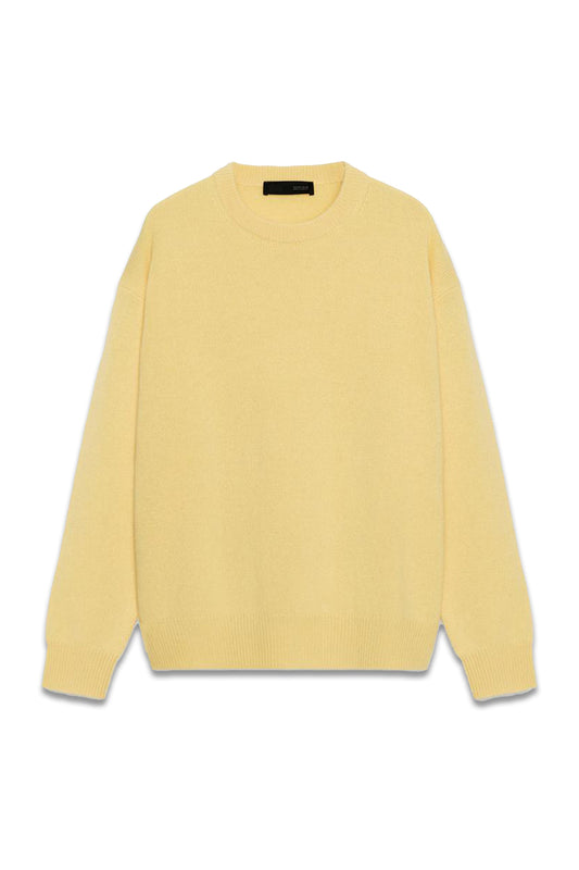 Yellow cashmere jumper