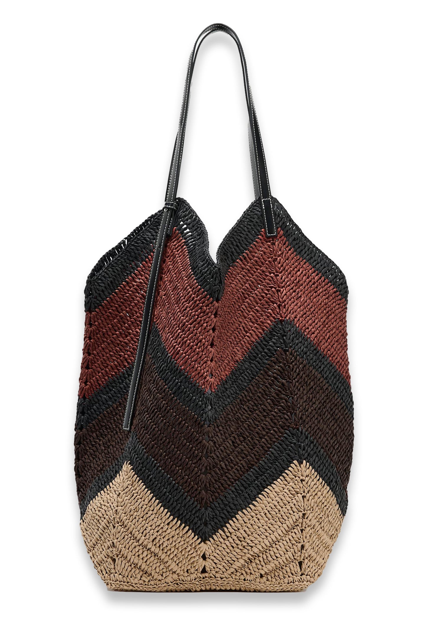 Braided Top Maxi Shopper
