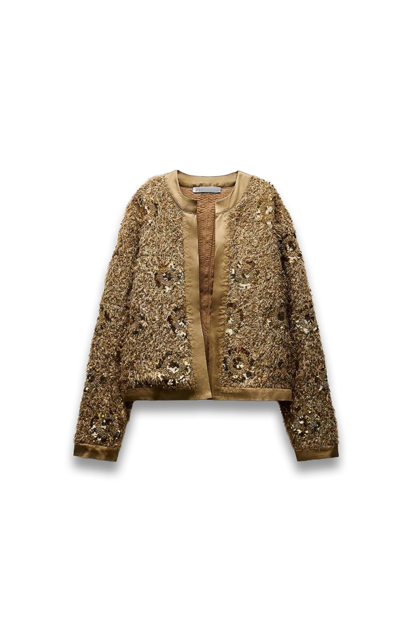 Sequinned Knit Cardigan