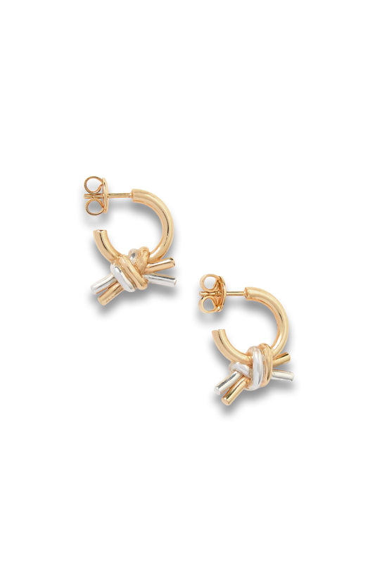 Gold-Plated and Silver Earrings