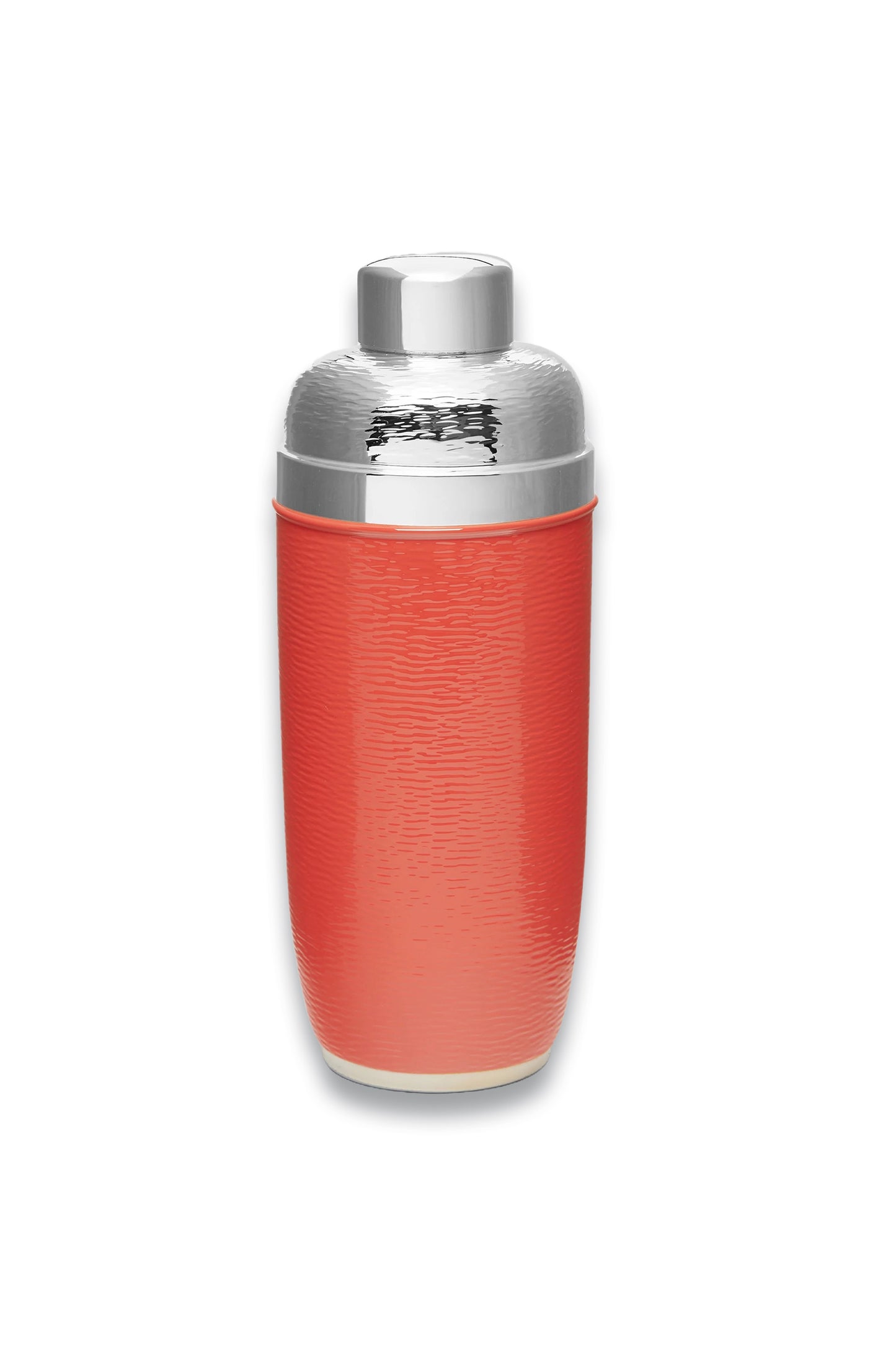Enamelled Silver-Plated Cocktail Shaker