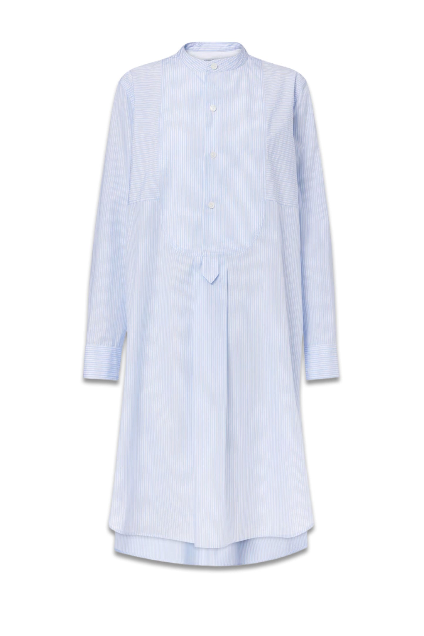Striped Cotton Shirt Dress