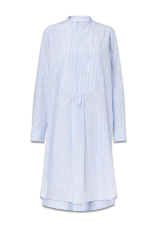 Striped Cotton Shirt Dress