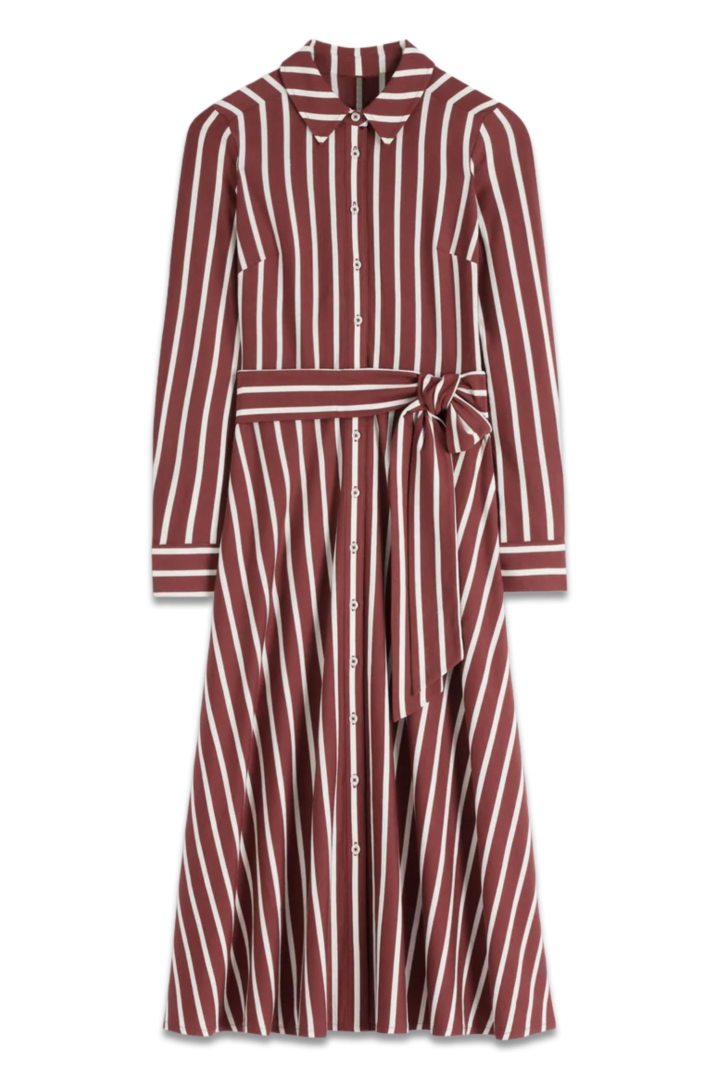 Marcia Jersey Shirt Dress
