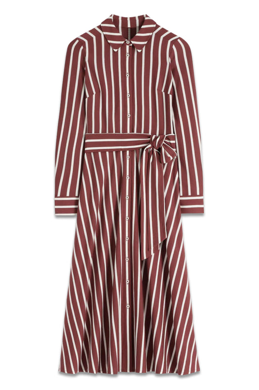 Marcia Jersey Shirt Dress