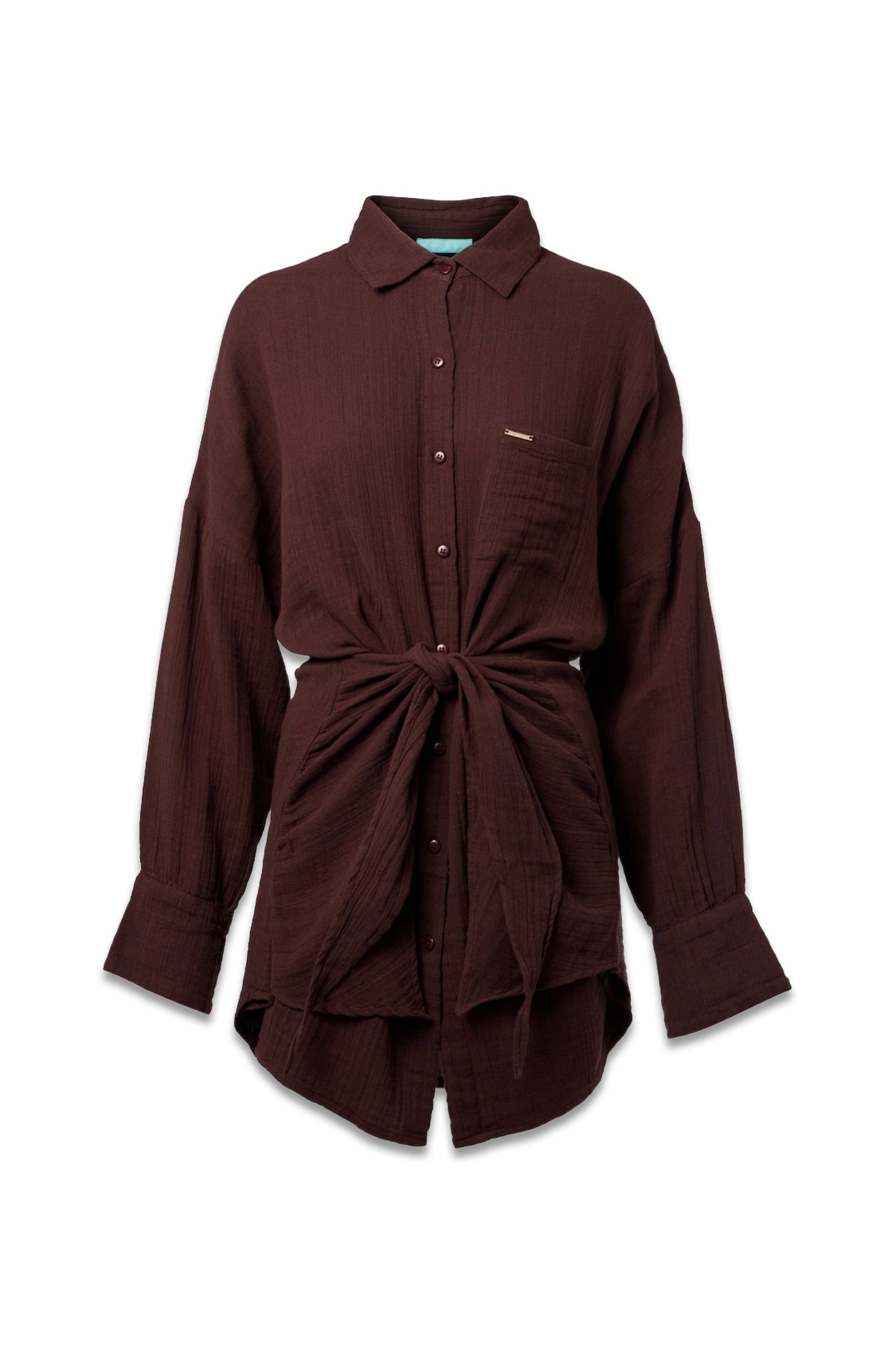 Sara Cotton Shirt Dress