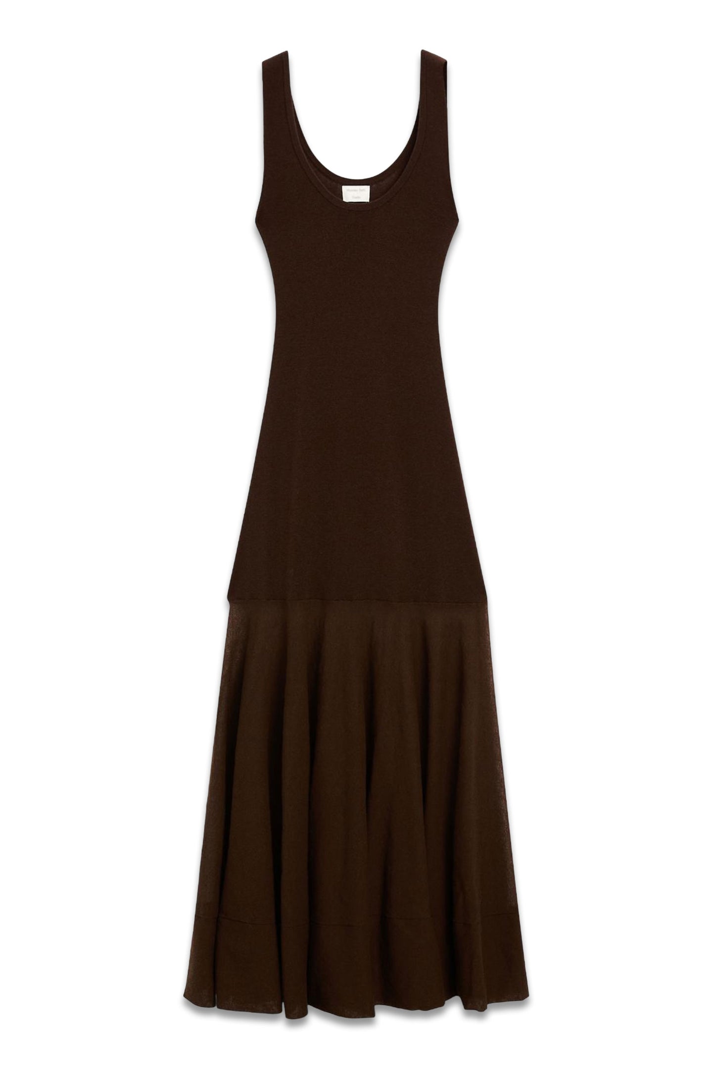 Cotton And Silk Blend Knit Dress