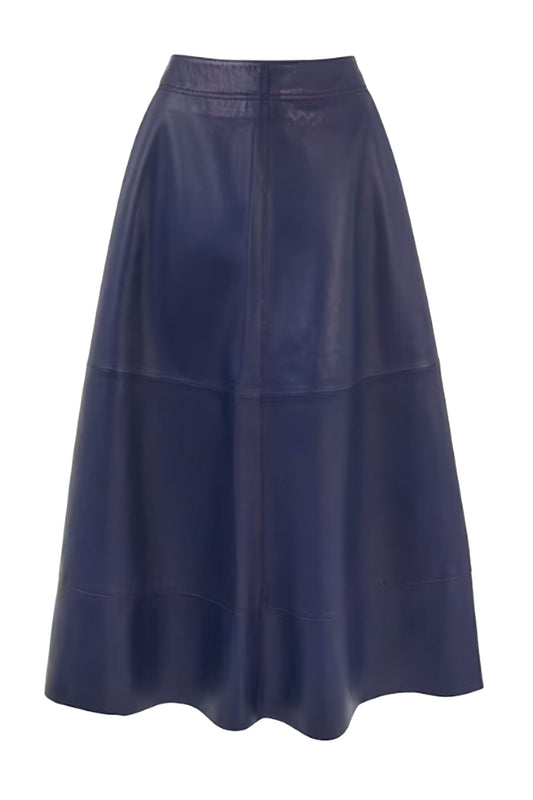 Leather Circle Skirt