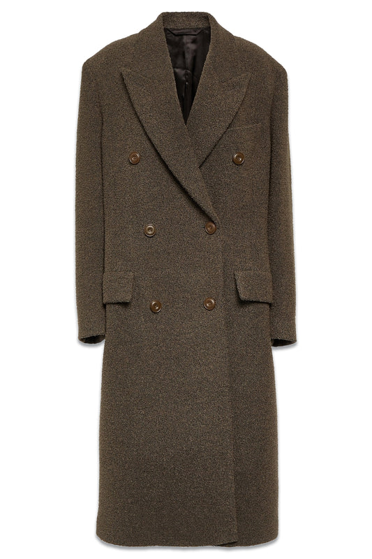 Wool-blend Coat