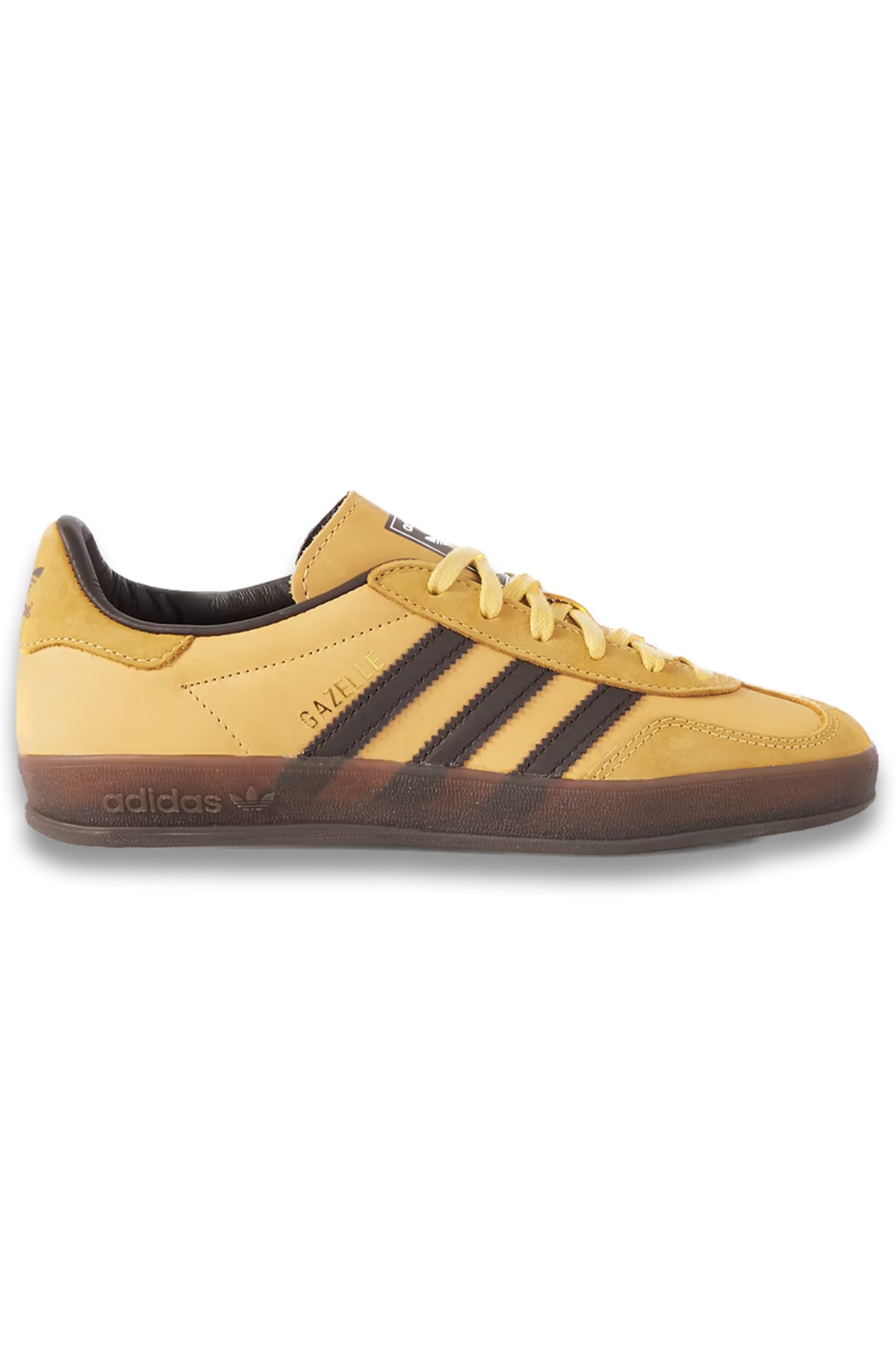 Gazelle Indoor leather-trimmed nubuck sneakers