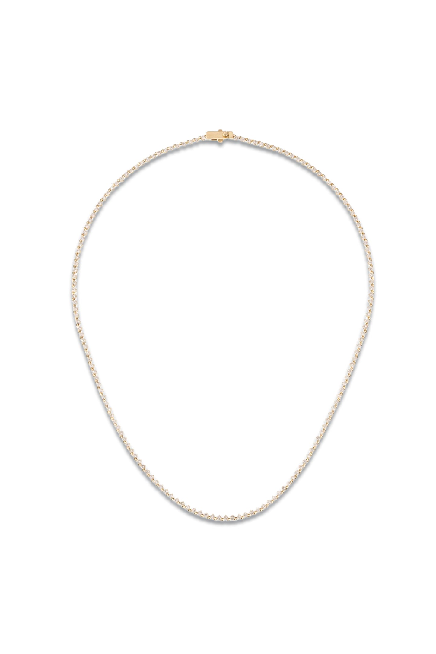 Diamond Rounds Riviera Necklace