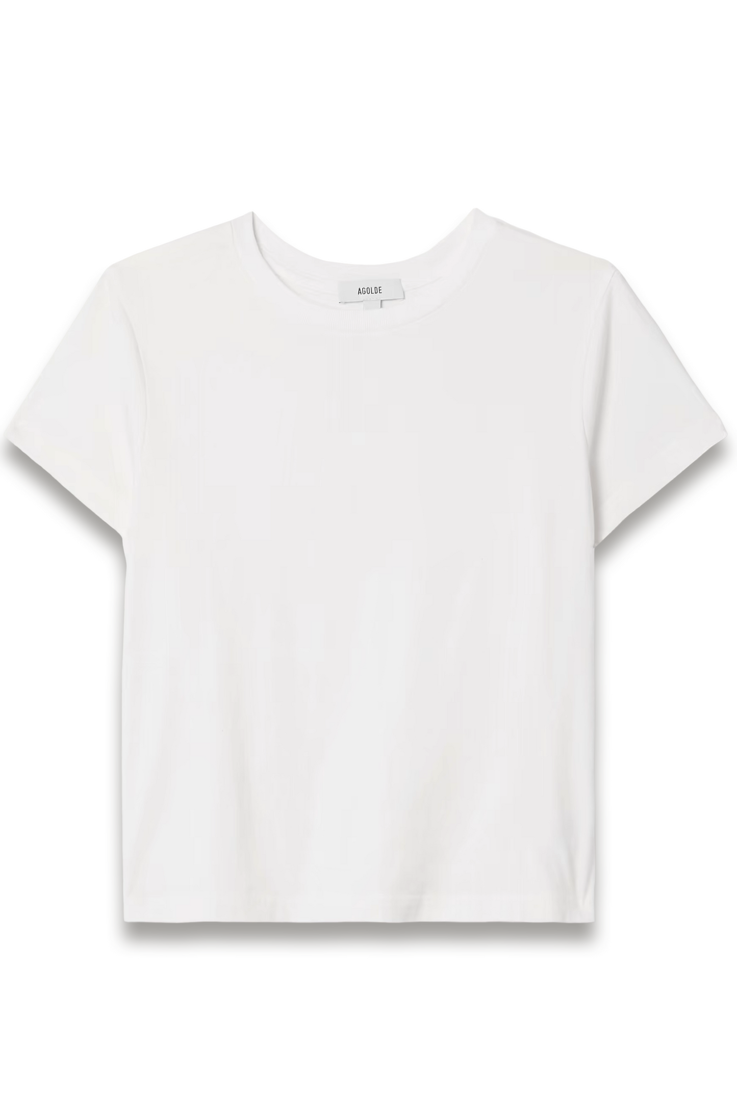 Adine Cropped Organic Cotton-jersey T-shirt