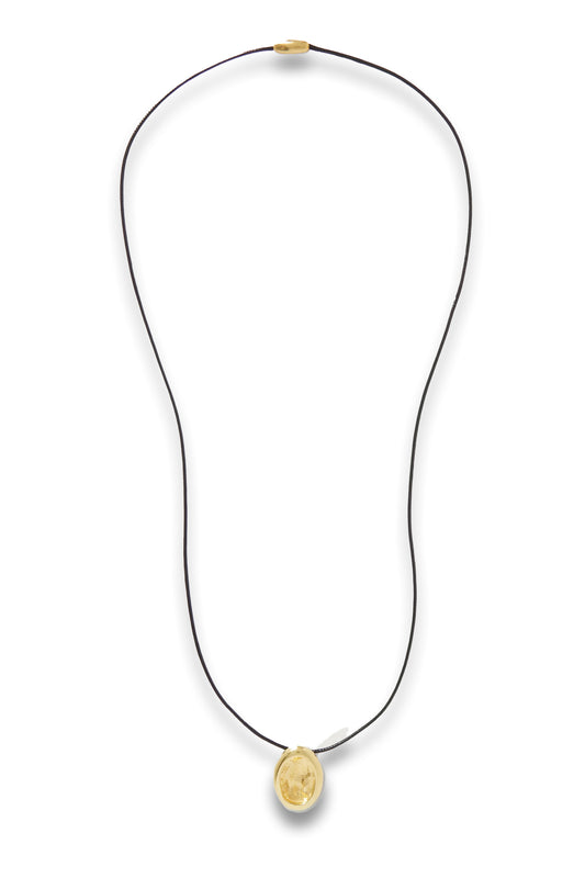 Aesop Gold-Plated and Cord Necklace