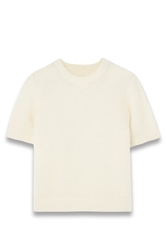 Hearst Cropped Alpaca-Blend Sweater