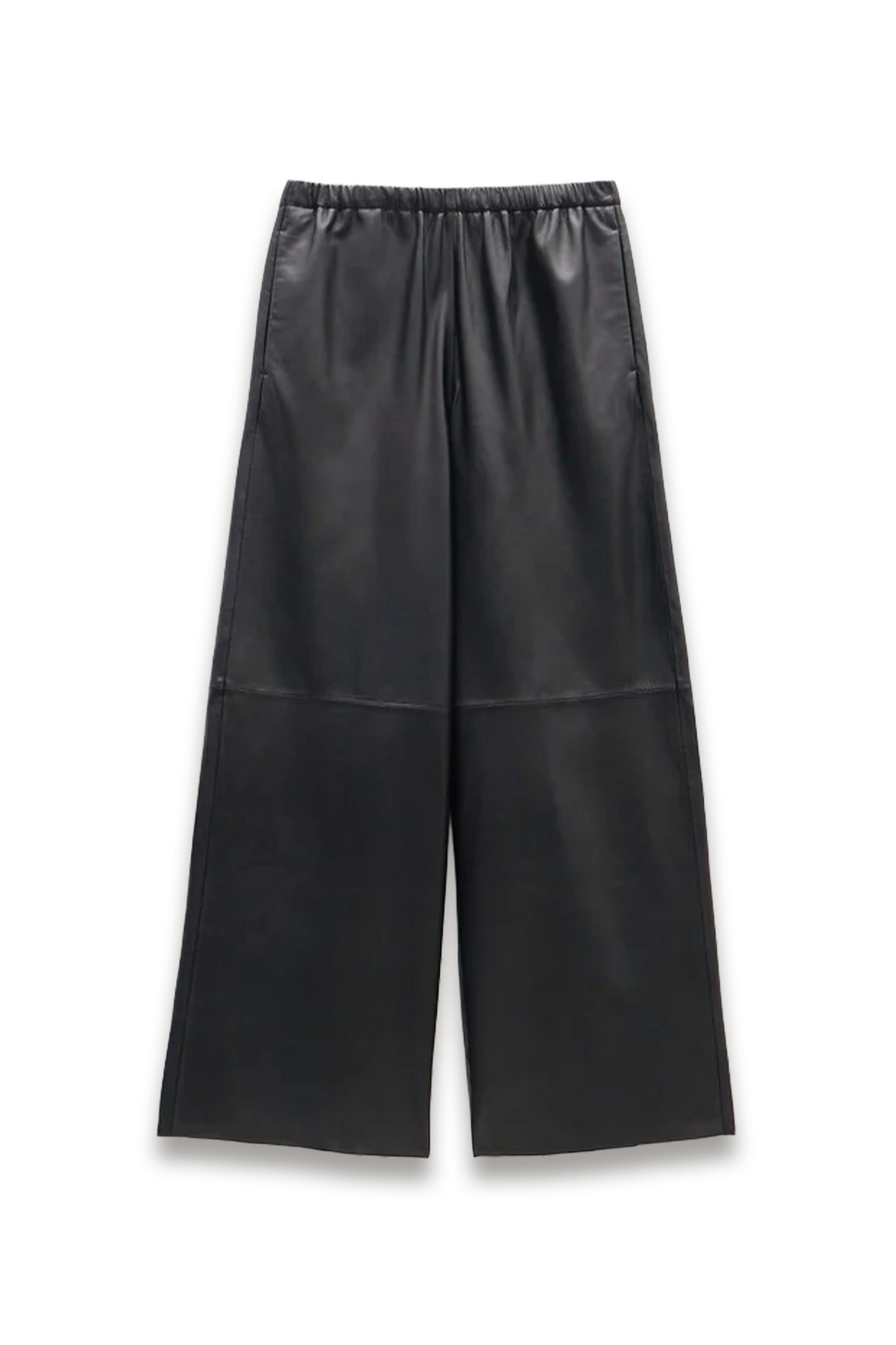 Agatha Leather Pull-on Trousers