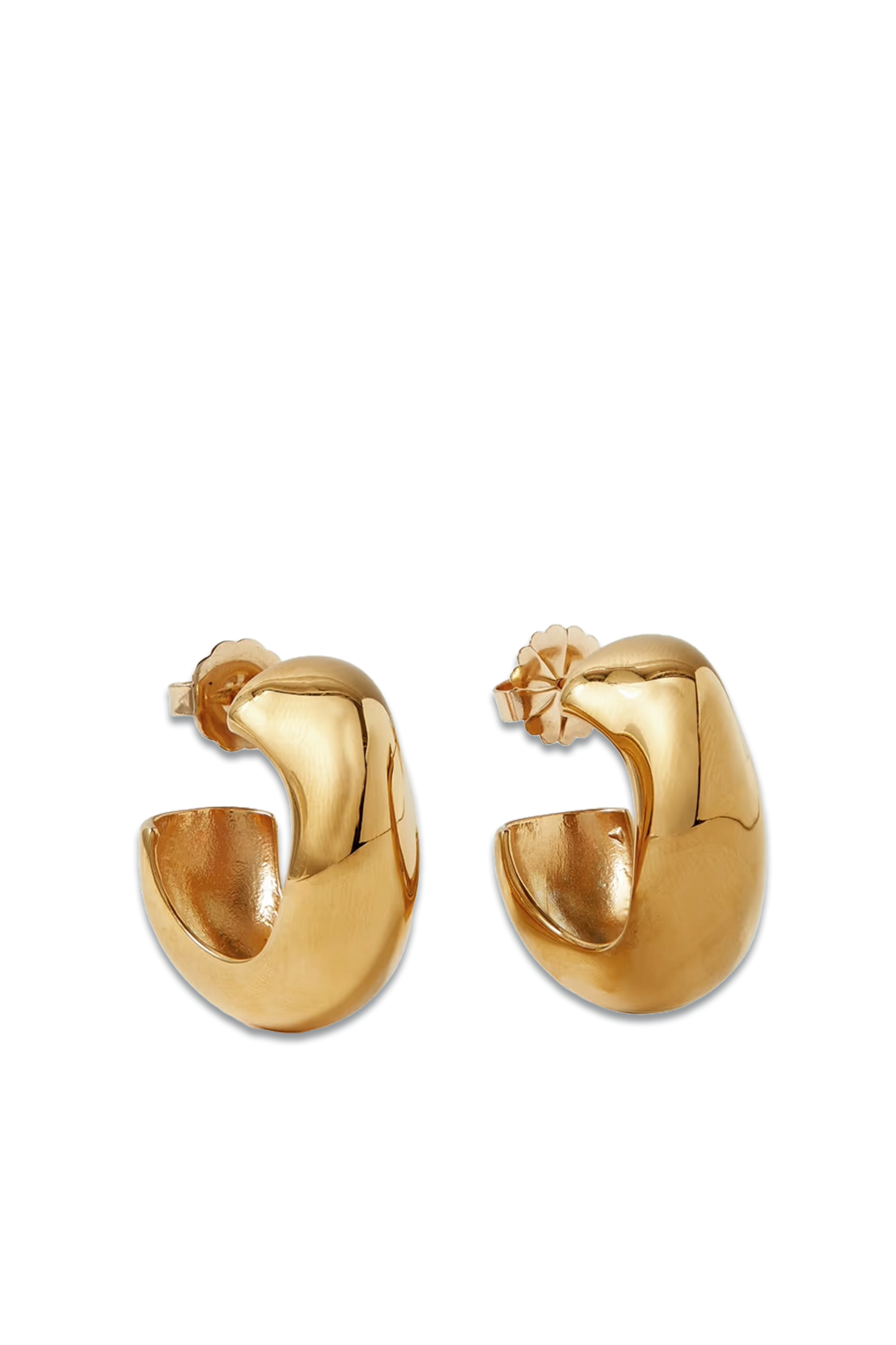 Celia Gold-plated Hoop Earrings