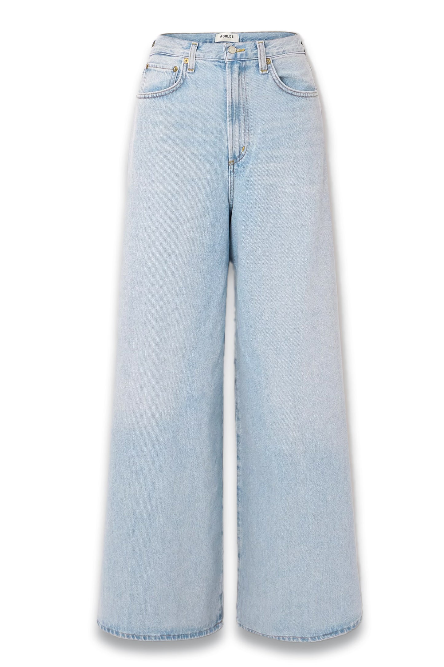 Nolan High–Rise Wide–Leg Jeans