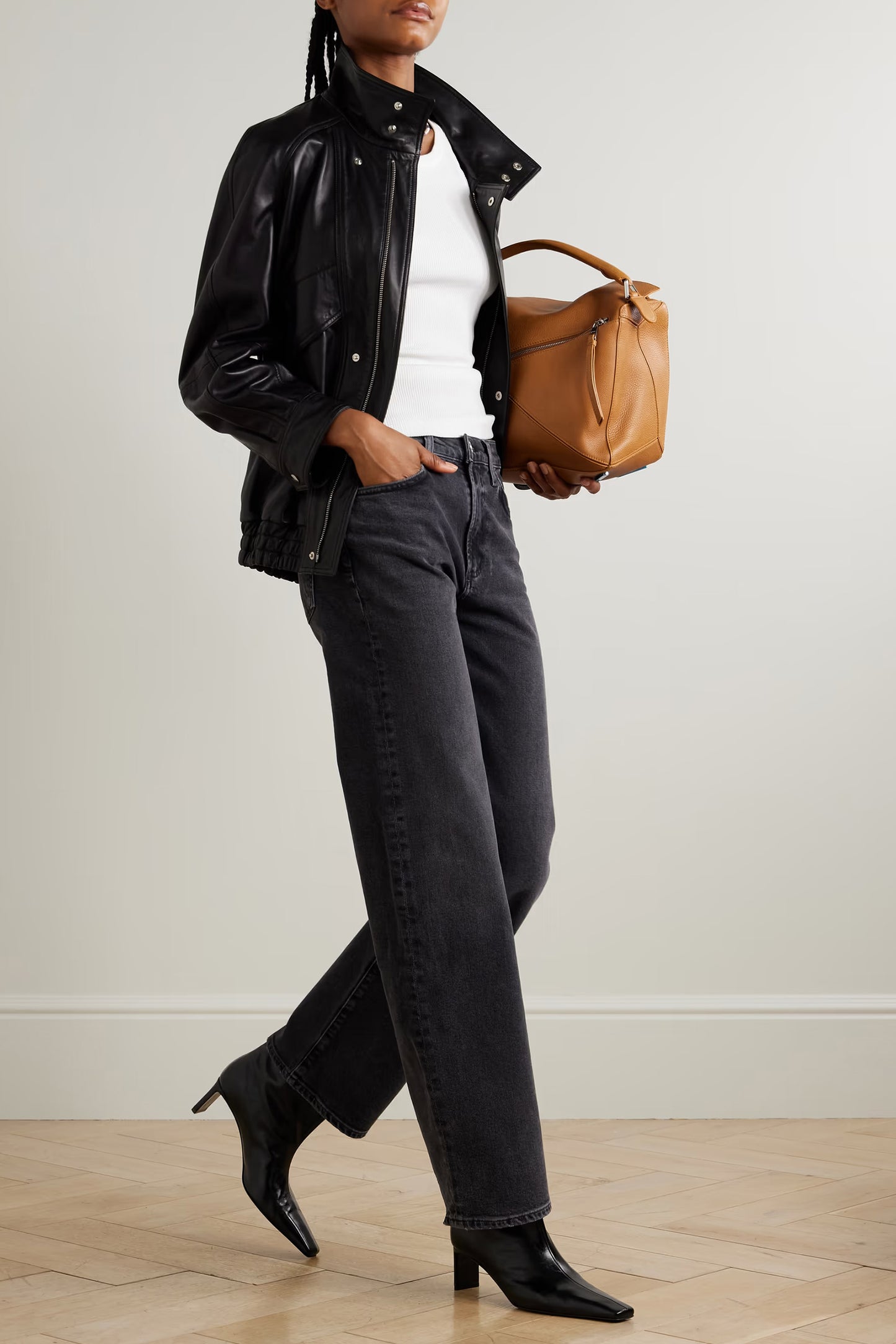 Harper Mid-rise Wide-leg Jeans