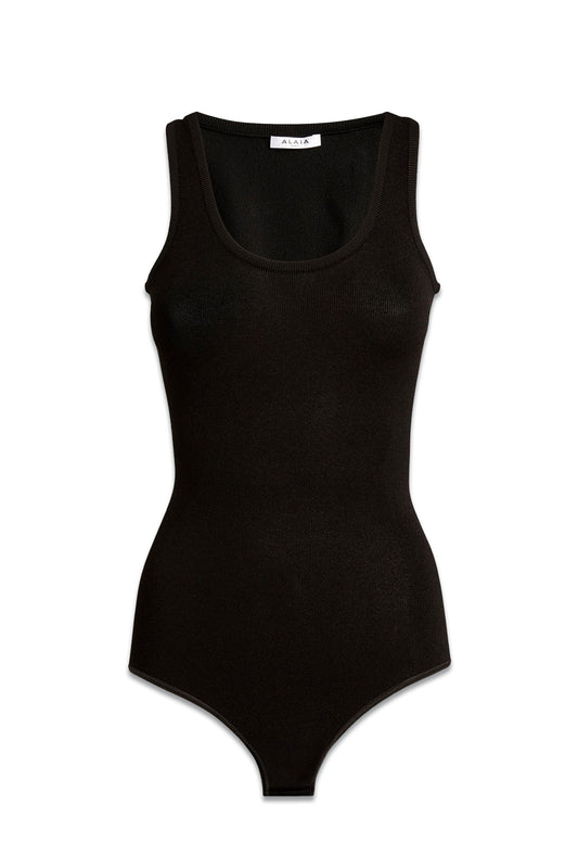 Archetypes Scoop-neck Knitted Bodysuit