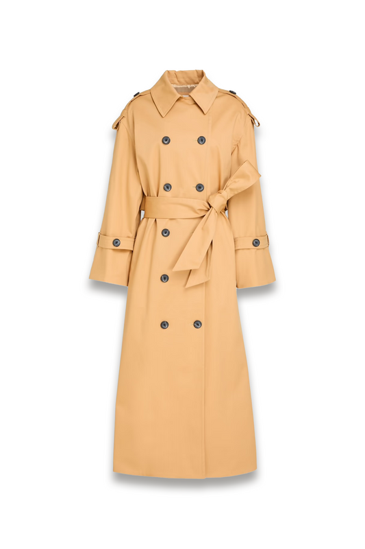 Alanis Cotton-blend Gabardine Trench Coat
