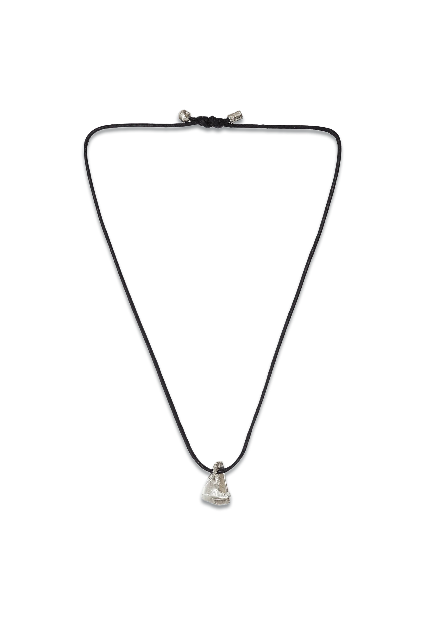 The Shell of Clarity Necklace, Sterling Silver