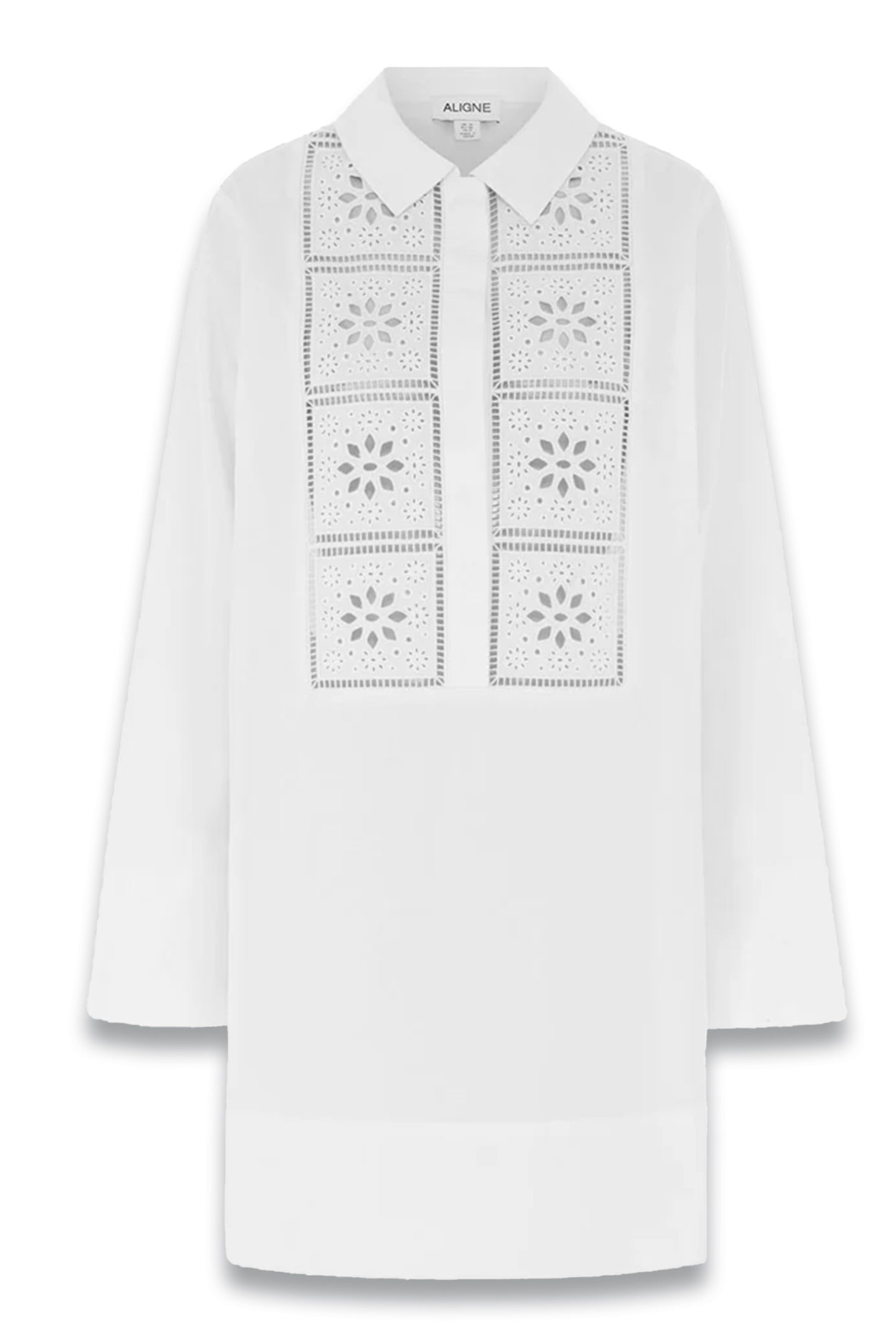Ophelia Broderie Organic Cotton Dress