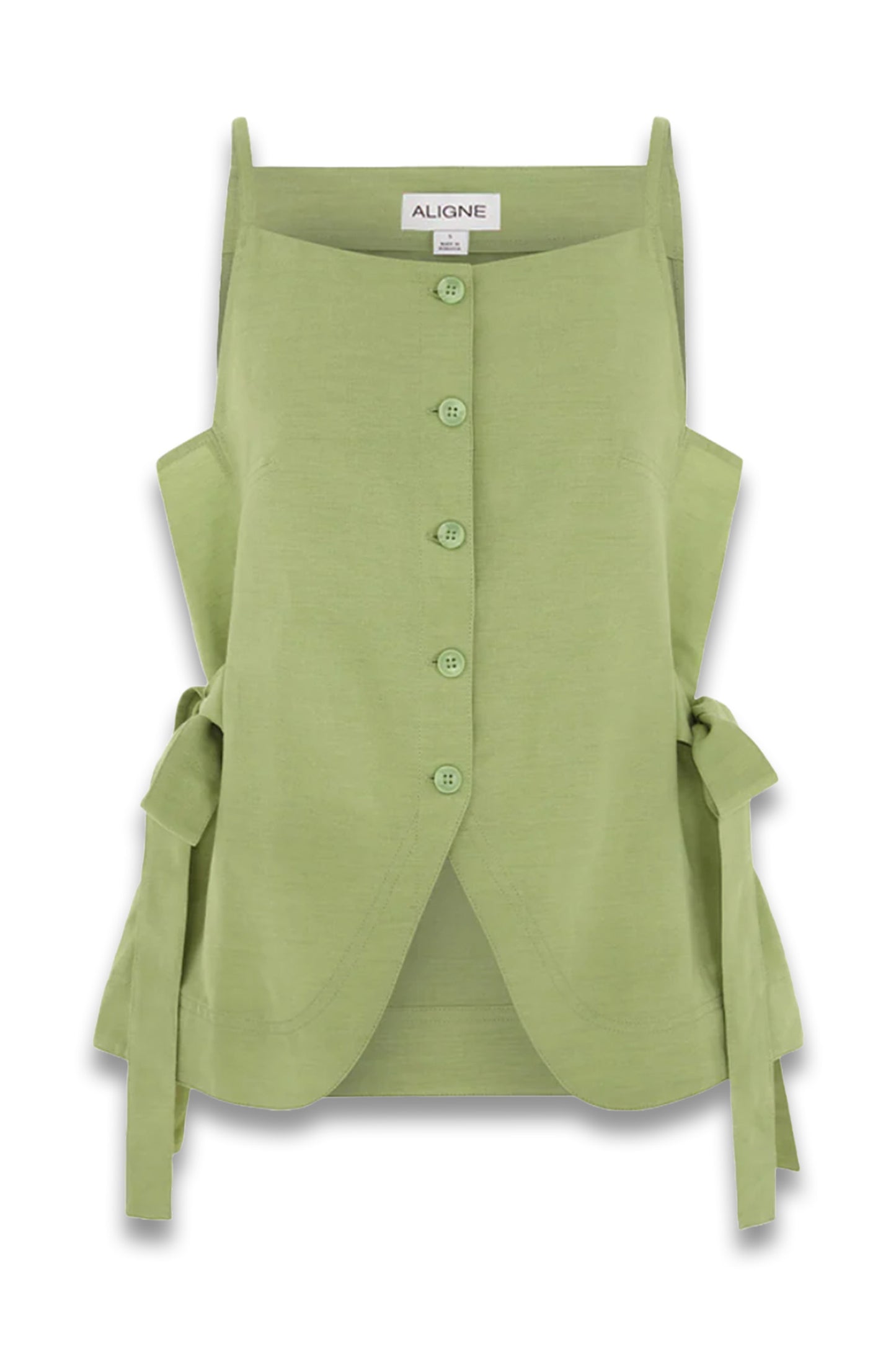 Ozais Tie Linen Top