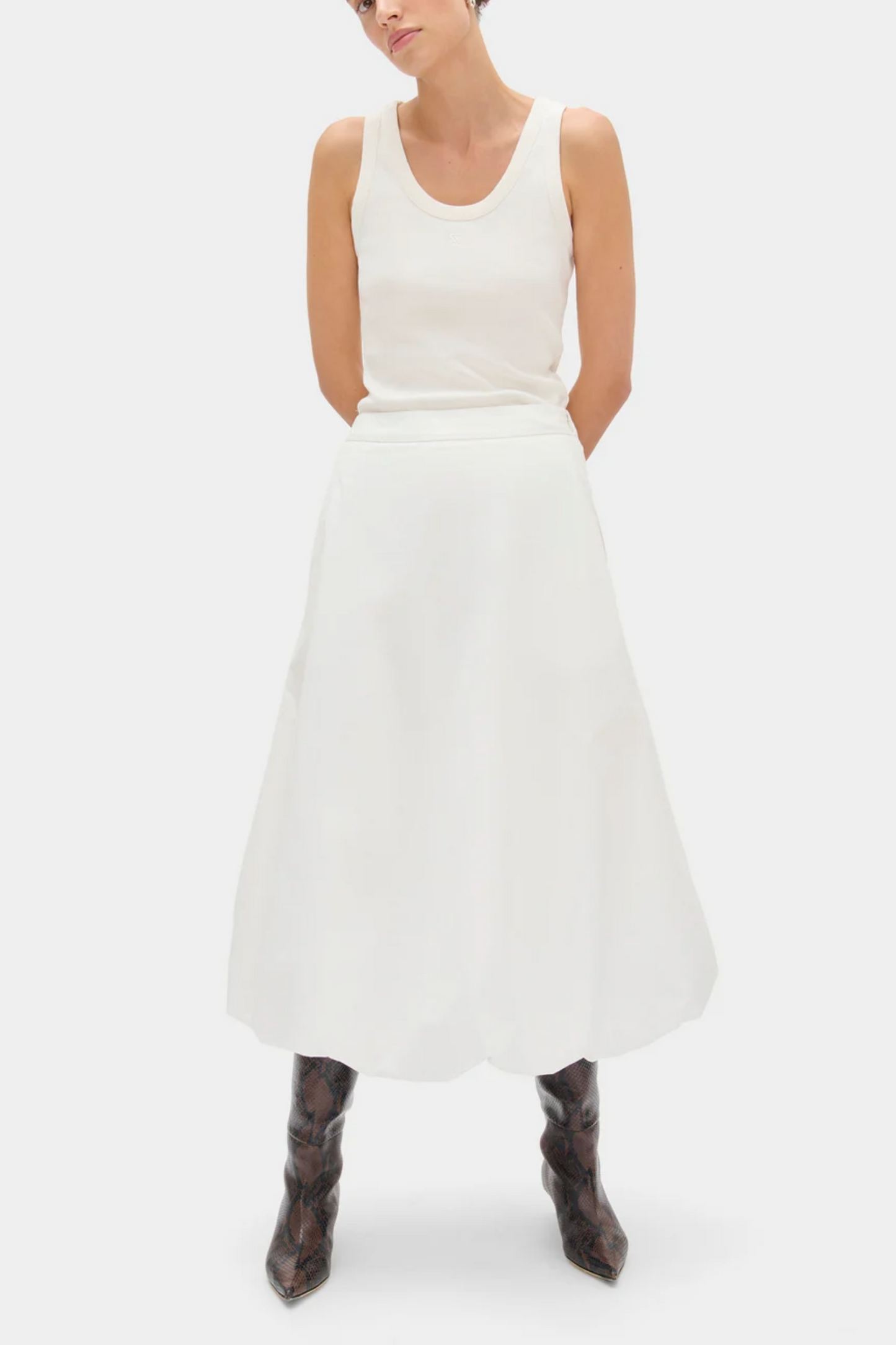 Nola Bubble-hem Skirt
