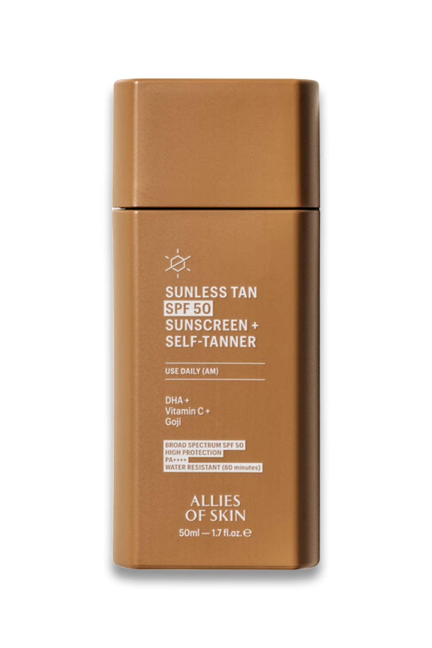 Sunless Tan SPF 50 Daily Self-Tanner 50ML