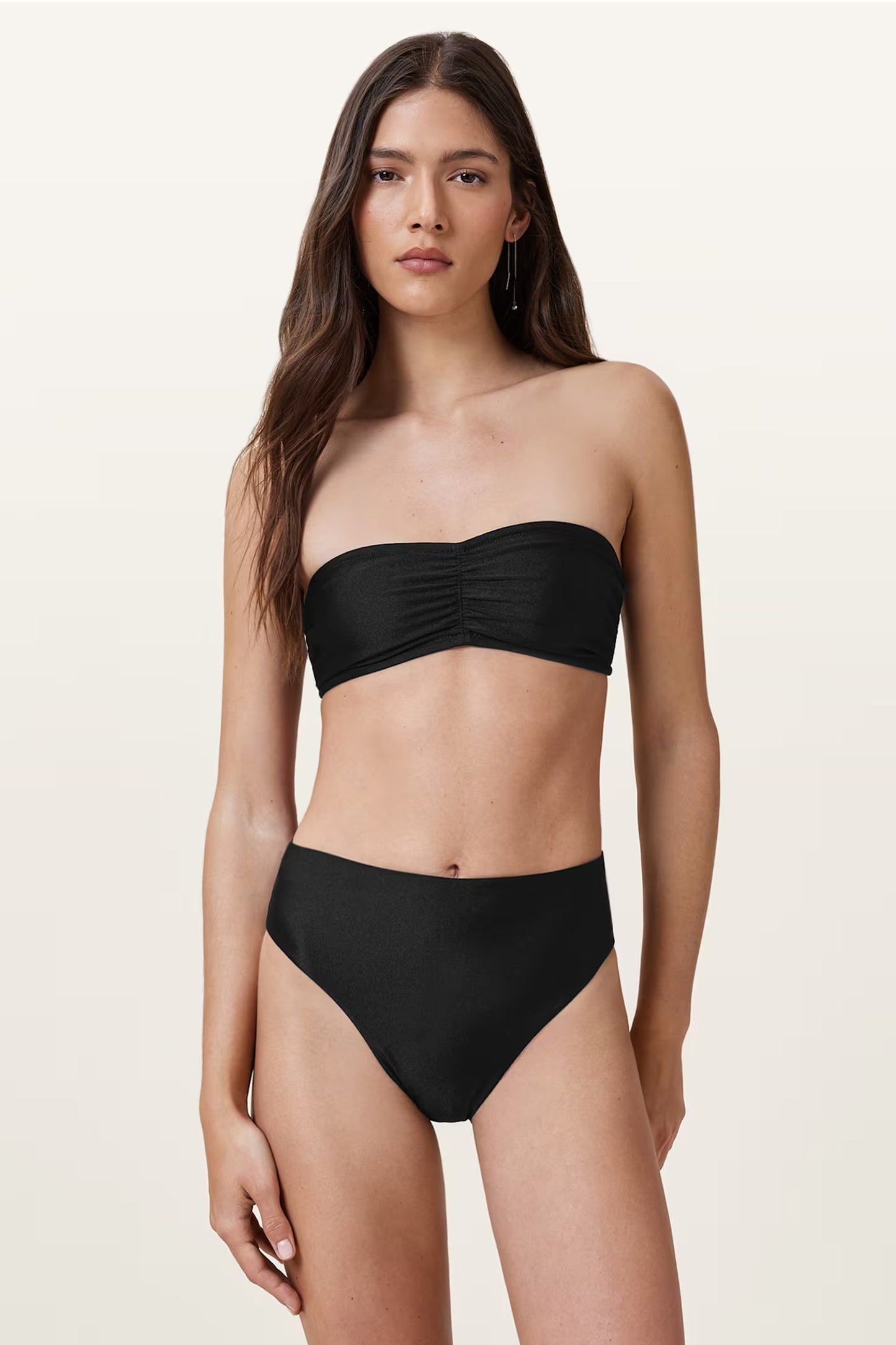 Court Strapless Bikini Top and Bikini Bottoms